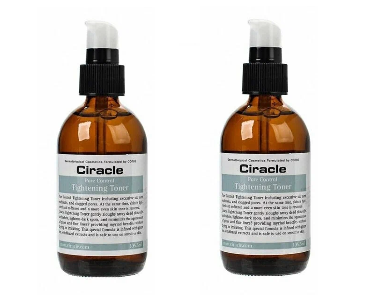 

Тонер для лица Ciracle сужения пор Pore Control Tightening Toner 105.5 мл 2 шт