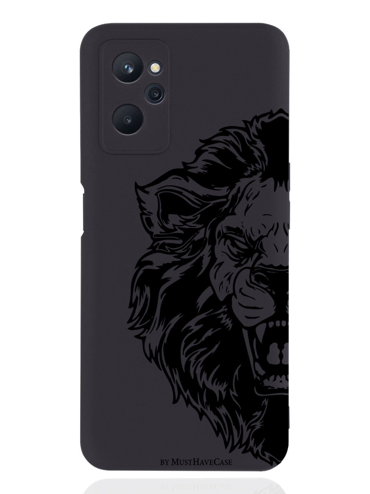 

Чехол MustHaveCase для realme 9i Король Лев черный