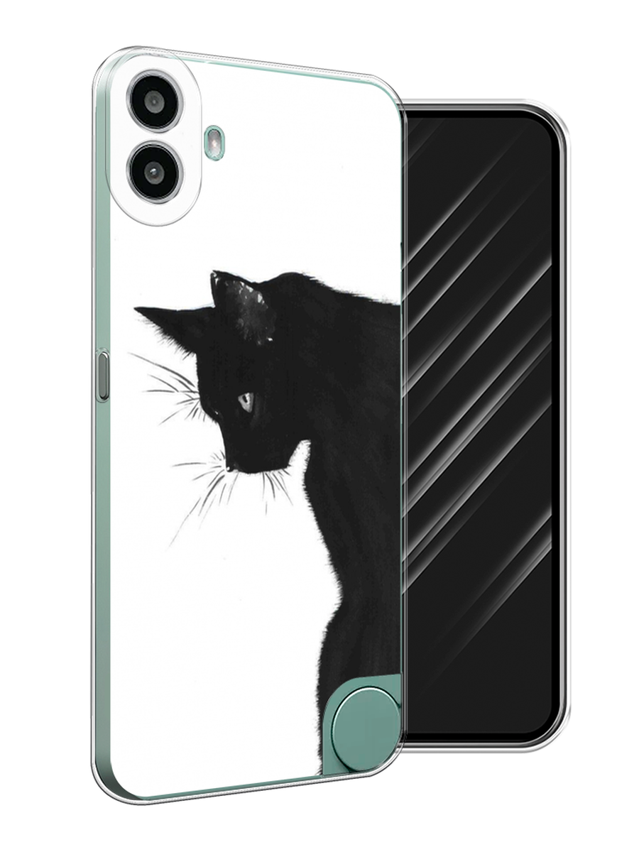 

Чехол Awog на CMF Phone 1 "Black cat", Черный;белый, 3300450-1