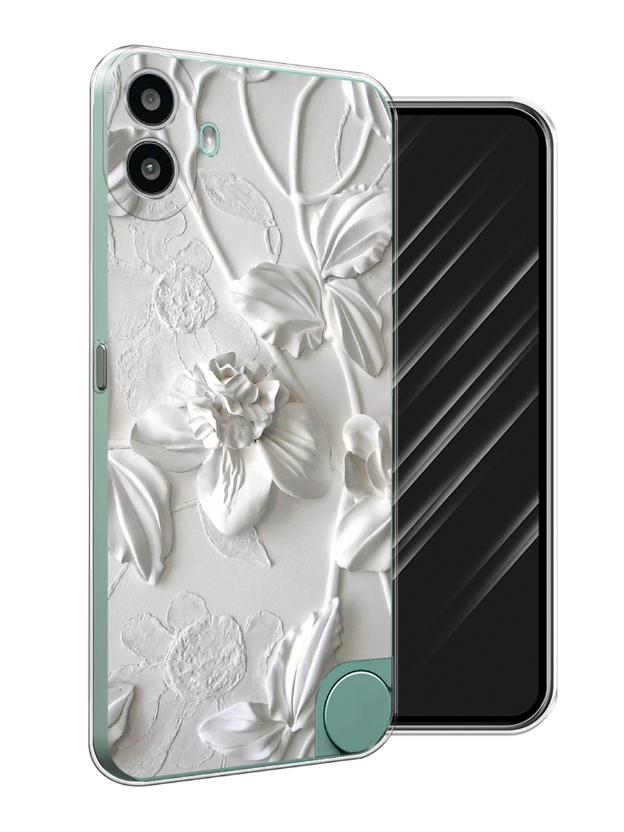 

Чехол Awog на CMF Phone 1 "Гипсовые цветы", Бежевый;коричневый;серый, 3300450-1