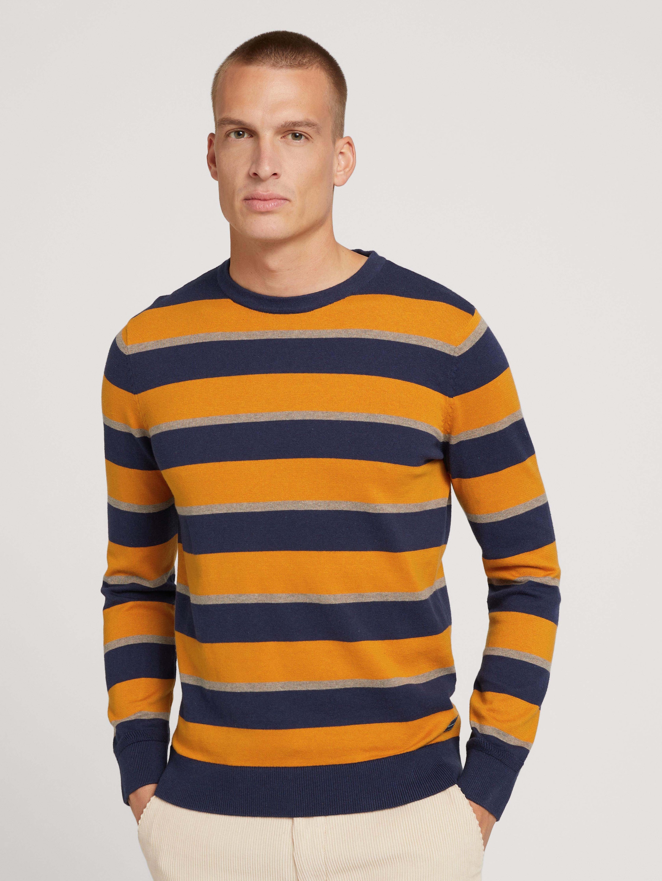 

Джемпер мужской TOM TAILOR 1026491 коричневый M, 1026491