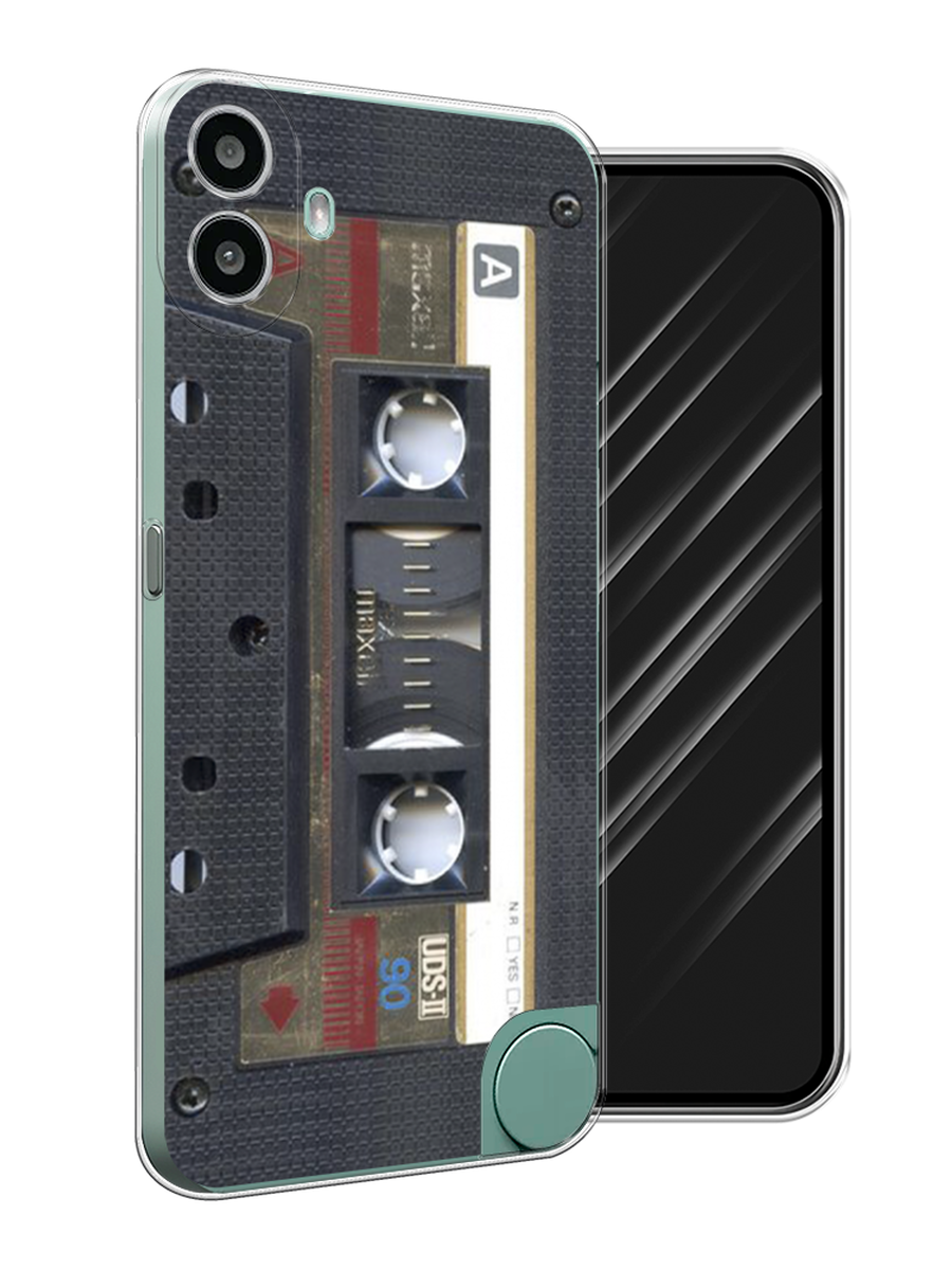 

Чехол Awog на CMF Phone 1 "Пленочная кассета", Серый;белый, 3300450-1