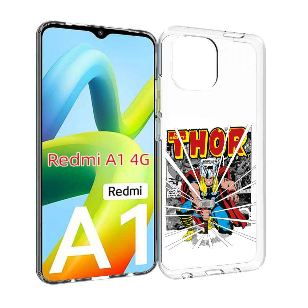 

Чехол Mypads Тор Рисунок Для Xiaomi Redmi A1, Прозрачный, Tocco