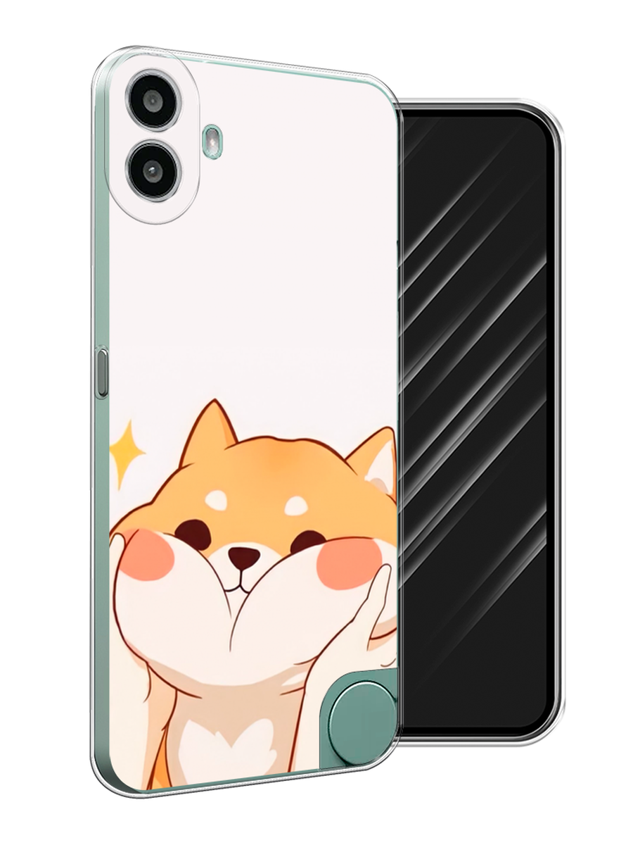 

Чехол Awog на CMF Phone 1 "Сладкий песик", Оранжевый, 3300450-1