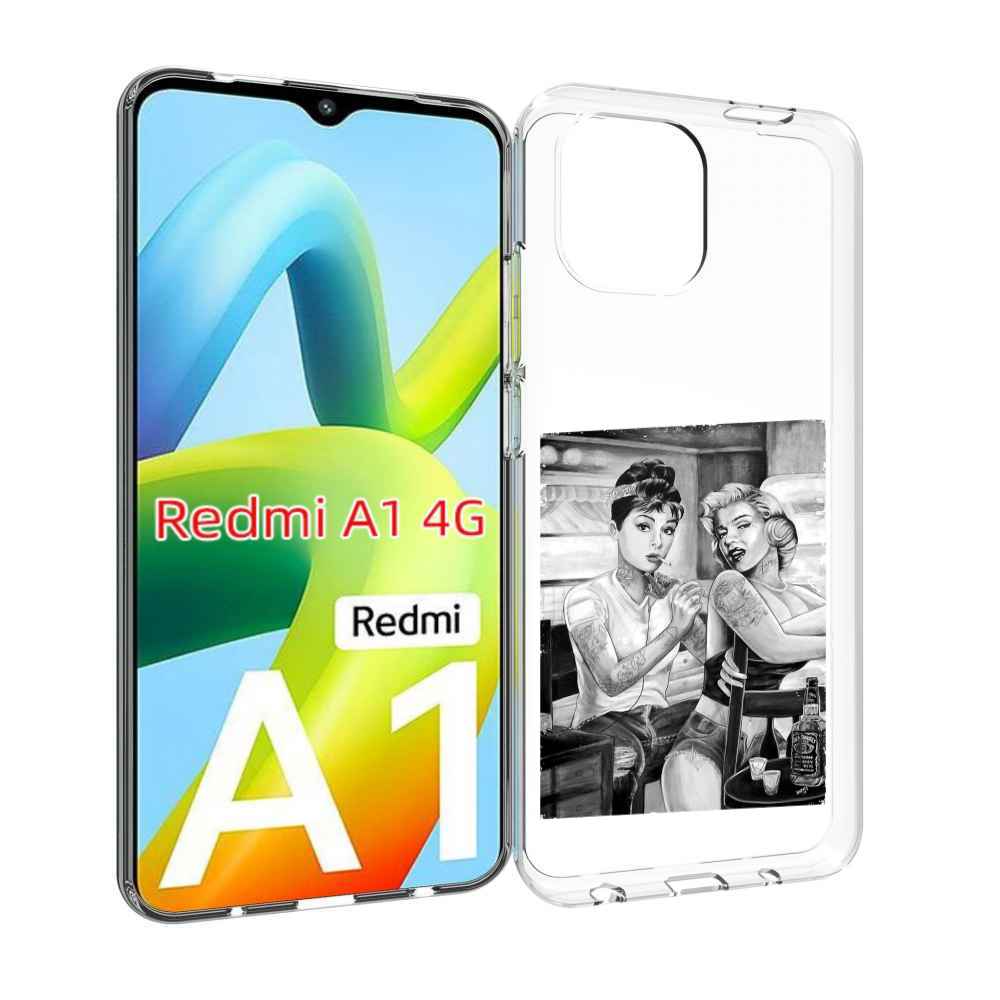 

Чехол Mypads Тату Мастер Для Xiaomi Redmi A1, Прозрачный, Tocco