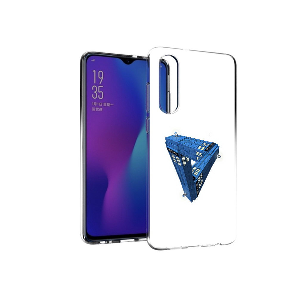 

Чехол MyPads Tocco для Huawei P30 головолока абстракция, Прозрачный, Tocco