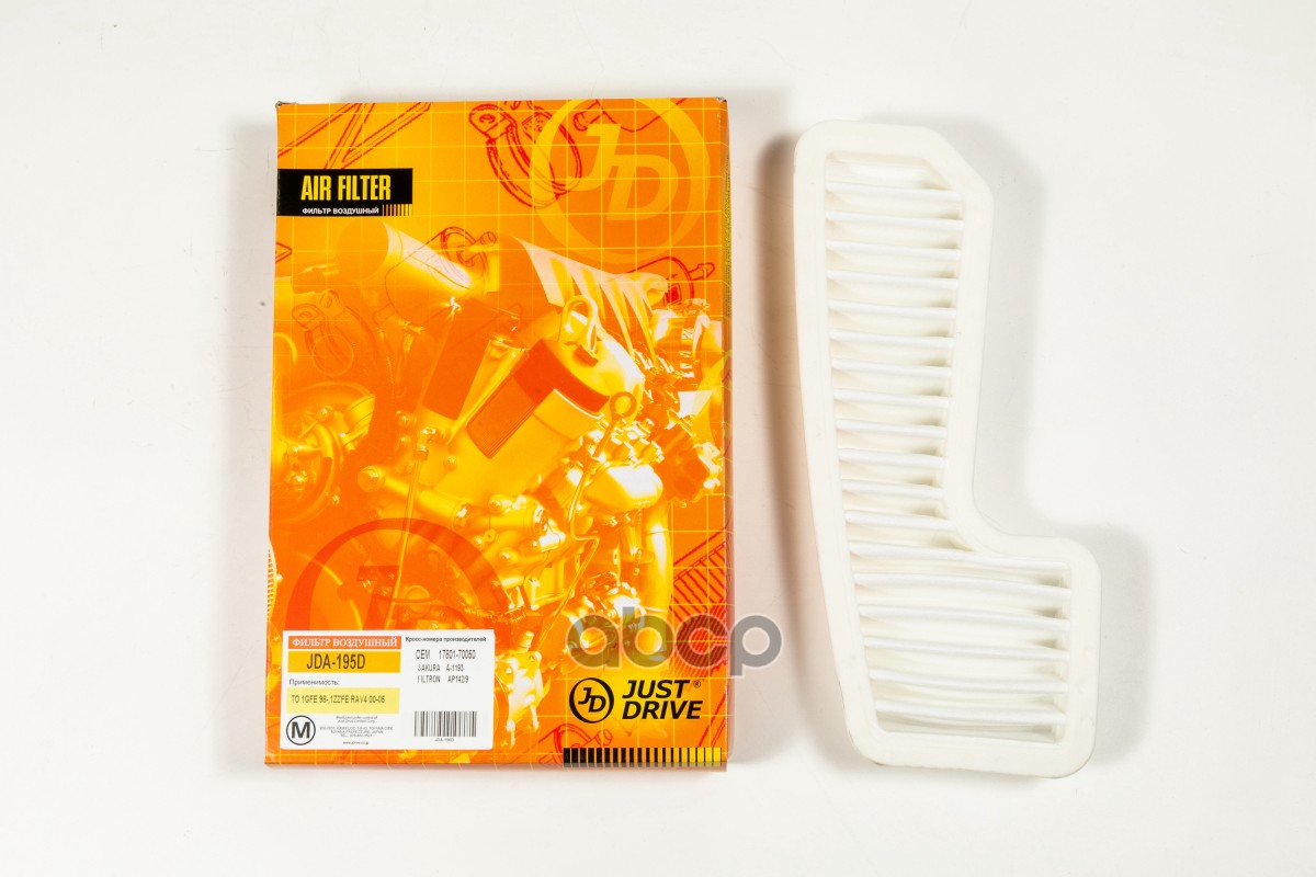 

Фильтр Воздушный Denso Type Just Drive арт. JDA195D