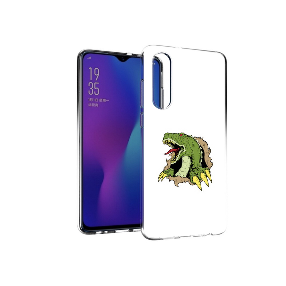 

Чехол MyPads Tocco для Huawei P30 годзила, Прозрачный, Tocco