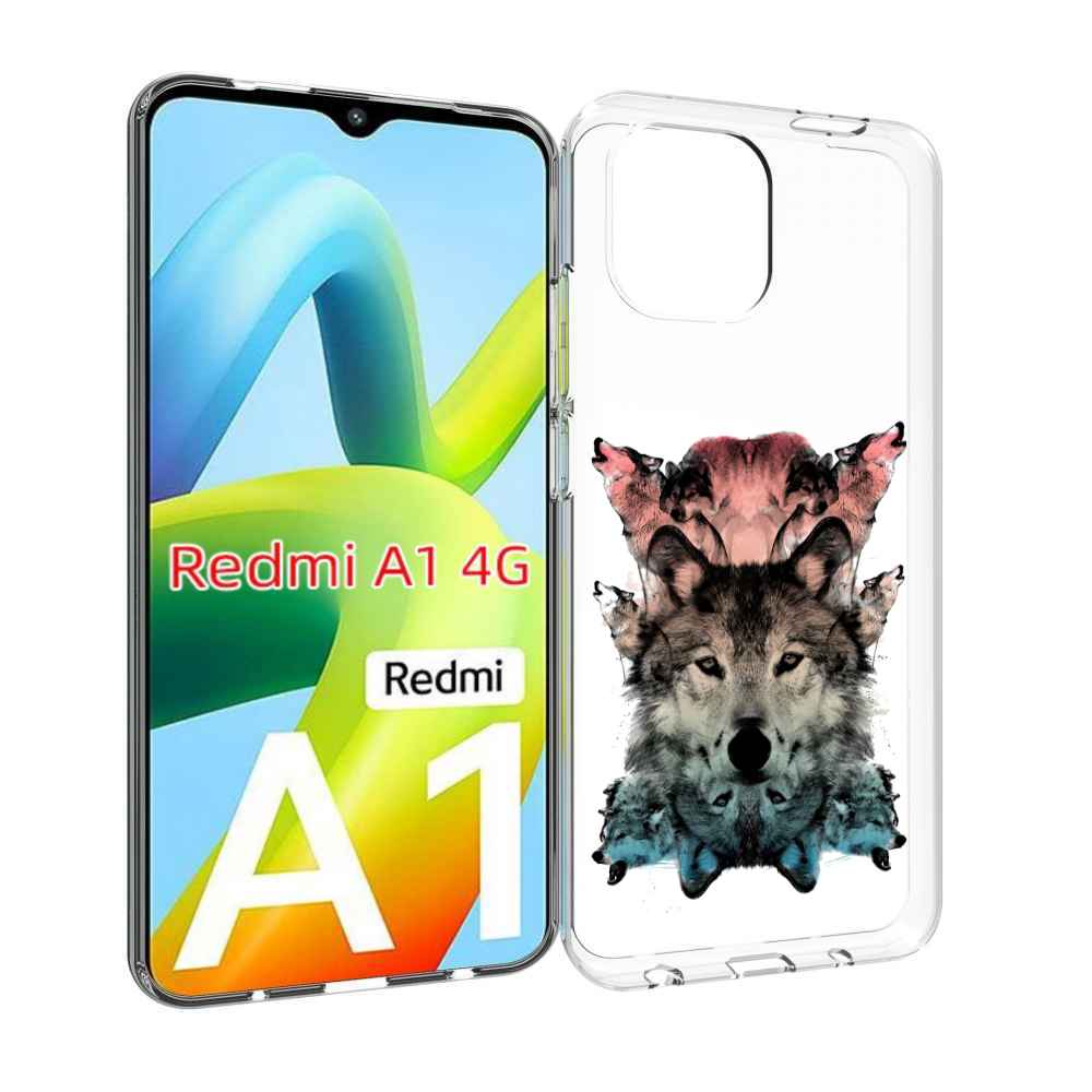 

Чехол Mypads Стая Для Xiaomi Redmi A1, Прозрачный, Tocco
