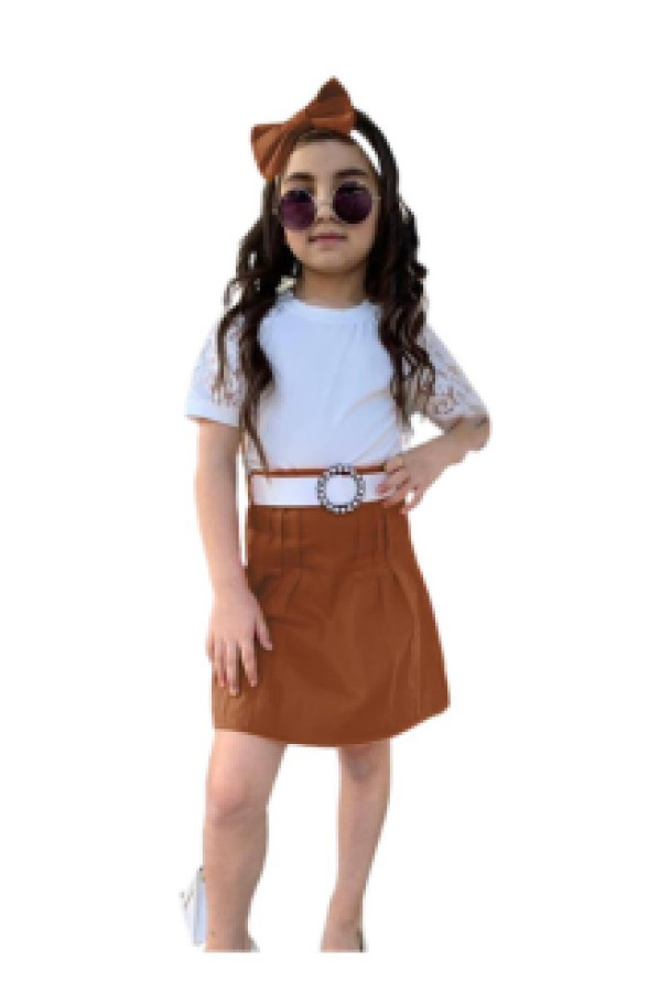 

Костюм с юбкой Ricco Tarz р. 6-7 лет Темно-Коричневый, 2221304003 (доставка из-за рубежа), 2221304003