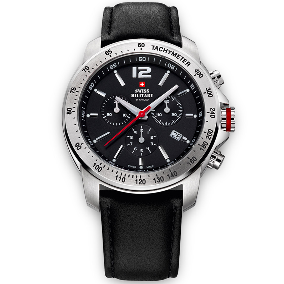

Наручные часы мужские Swiss Military by Chrono SM34033.04 черные, SM34033.04