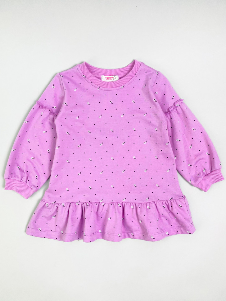 Платье детское TAKRO Северные ягоды, черничный, 104