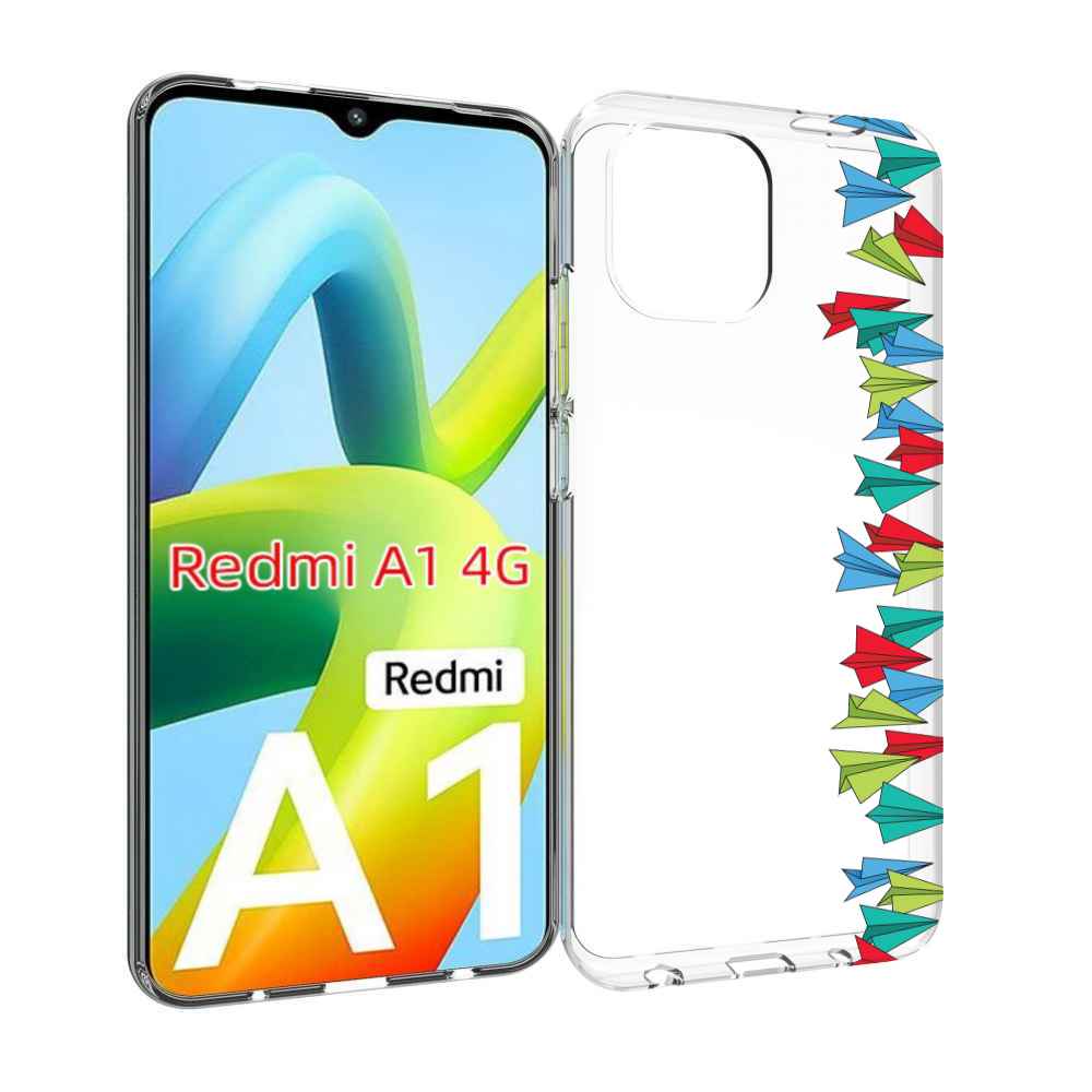 

Чехол Mypads Самолетики Из Листочков Для Xiaomi Redmi A1, Прозрачный, Tocco