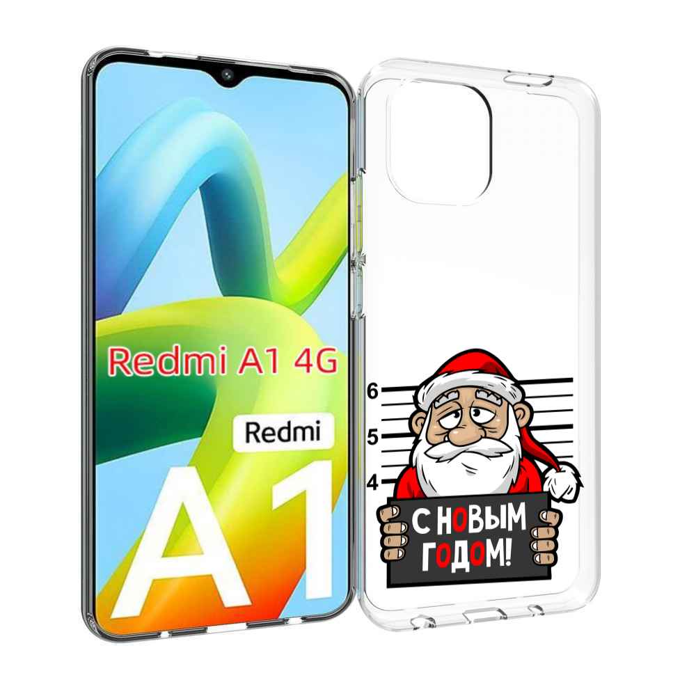 

Чехол Mypads Дм С Новым Годом Заключенный Для Xiaomi Redmi A1, Прозрачный, Tocco