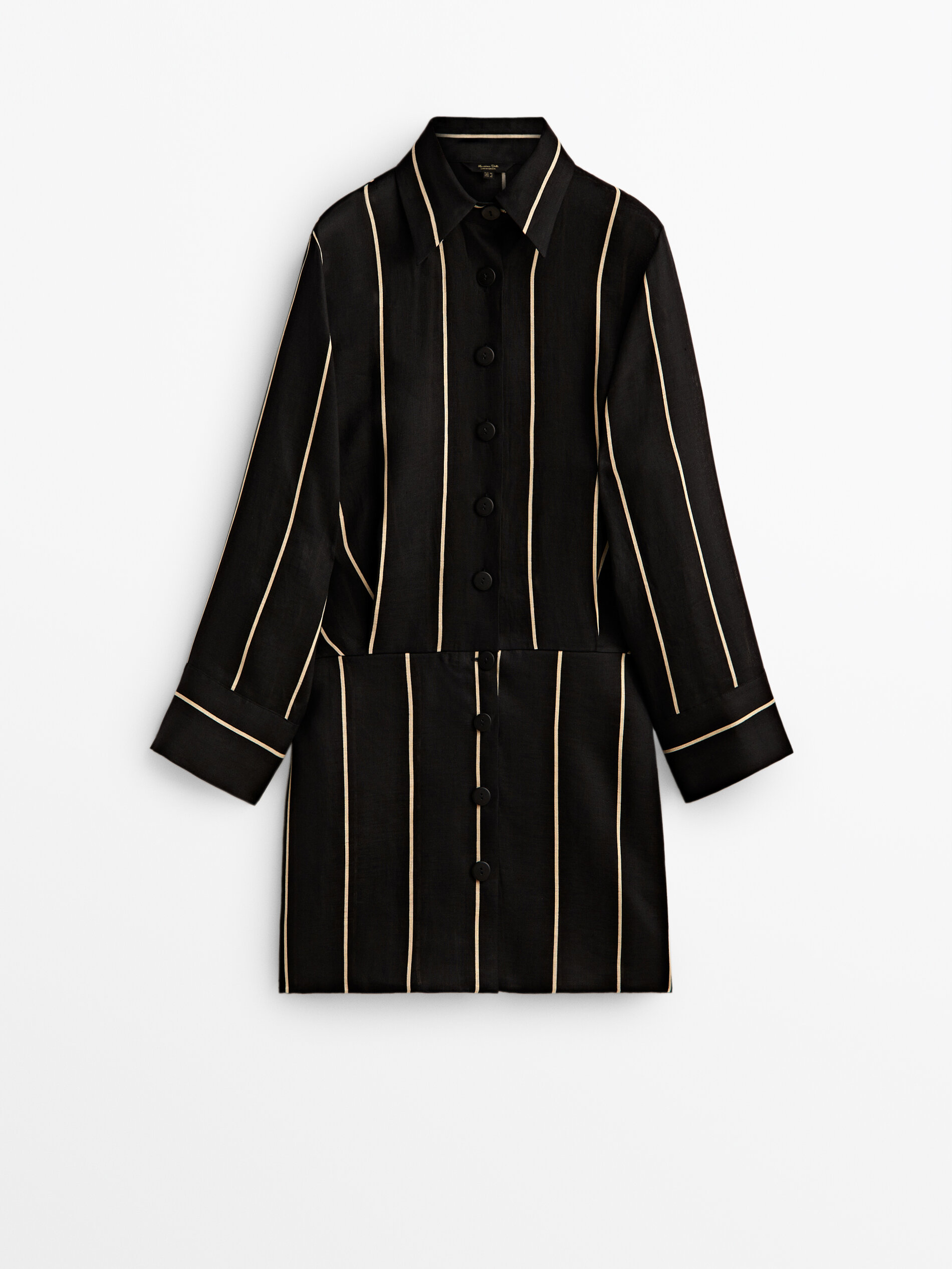 

Платье женское Massimo Dutti 06604826800 черное 36, 06604826800