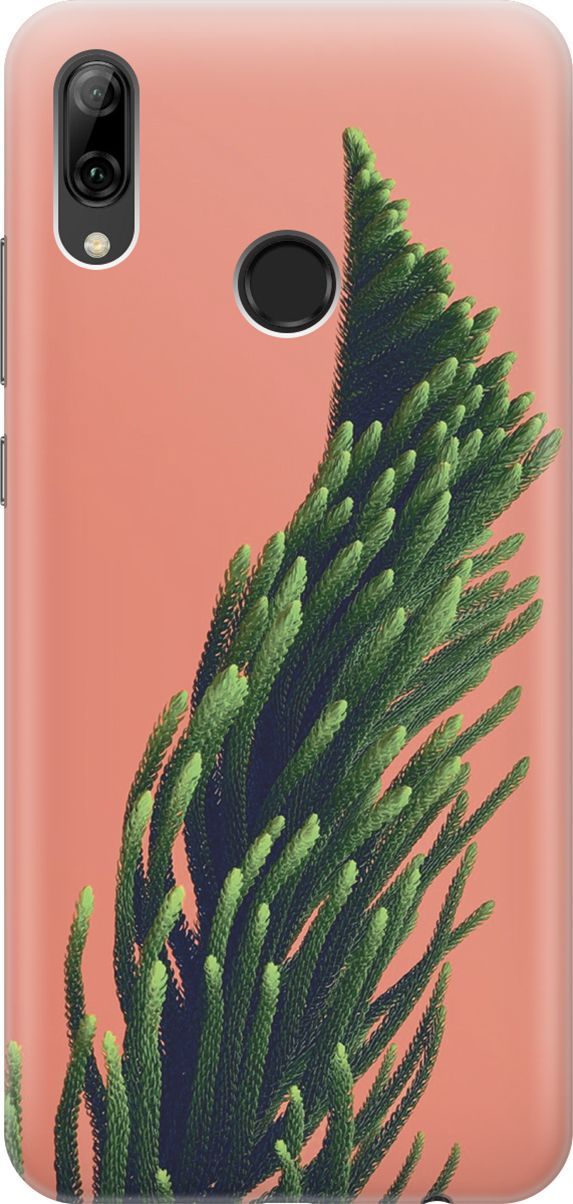 

Чехол на Honor 10 Lite/Huawei P Smart (2019) "Хвоя на розовом", Зеленый;розовый, 5886