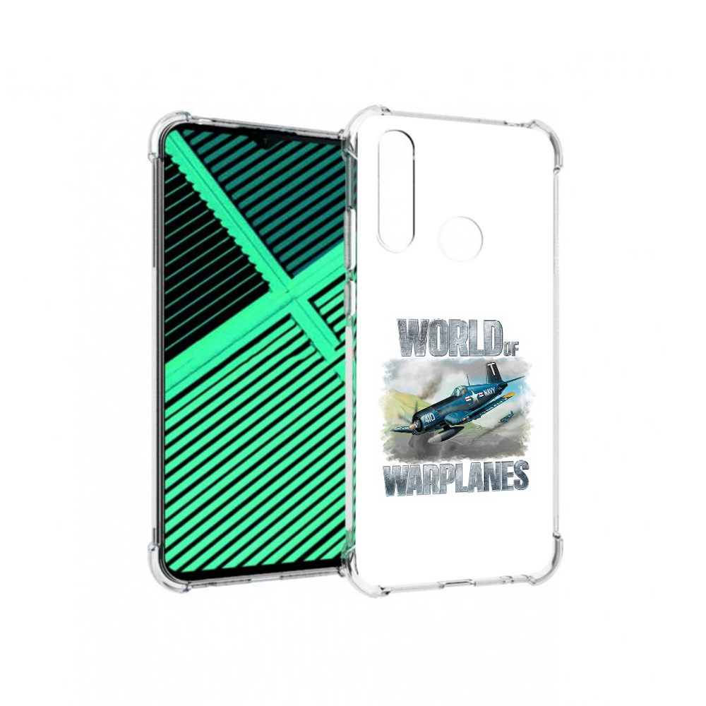 

Чехол MyPads Tocco для Motorola Moto G8 Power Lite Боевой самолет (PT227069.358.32), Прозрачный, Tocco