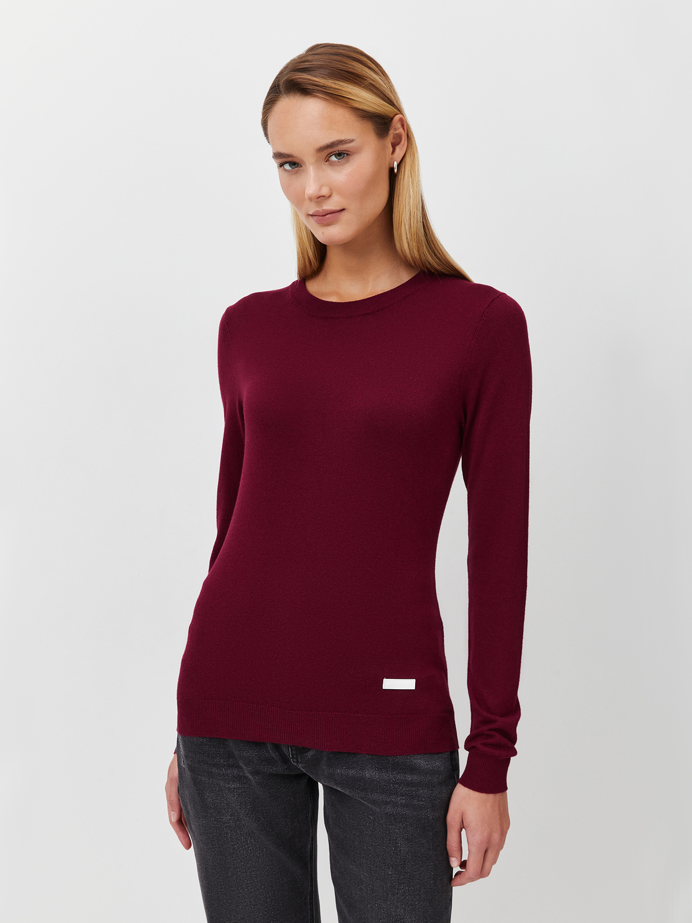 

Джемпер женский Just Clothes 431515 бордовый 40 RU, 431515