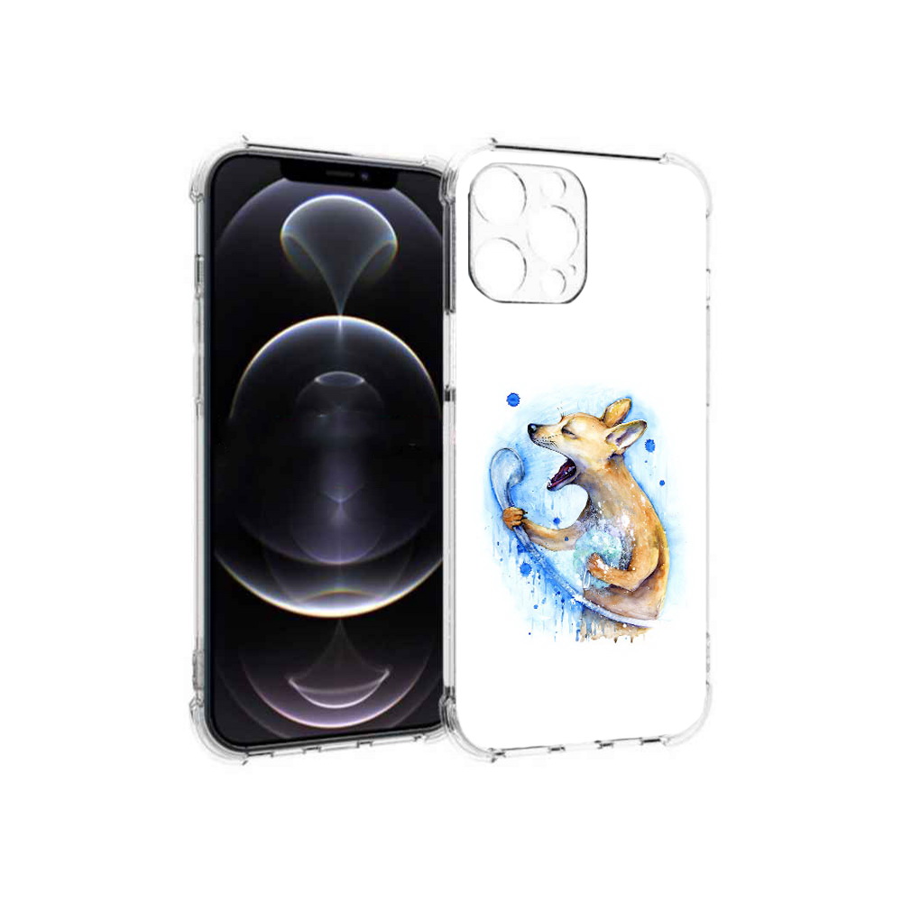 

Чехол MyPads Tocco для Apple iPhone 13 Pro Max пение в душе (PT163170.617.537), Прозрачный, Tocco