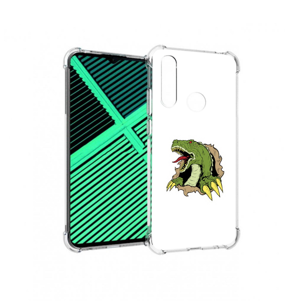 

Чехол MyPads Tocco для Motorola Moto G8 Power Lite годзила (PT227069.358.290), Прозрачный, Tocco