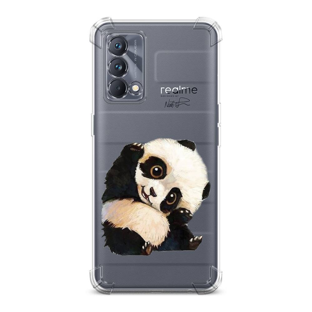 

Чехол Awog на Realme GT Master Edition "Большеглазая панда", Черный;синий;белый, 2510451-1
