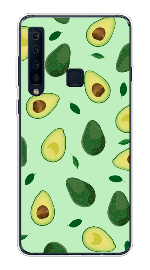 

Чехол на Samsung Galaxy A9 2018 "Blue avocado", Коричневый;зеленый, 26650-1