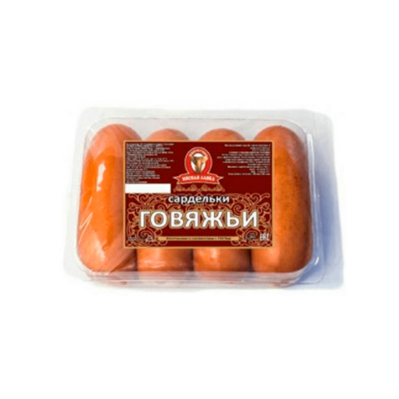 

Сардельки Мясная лавка Говяжьи +-900 г