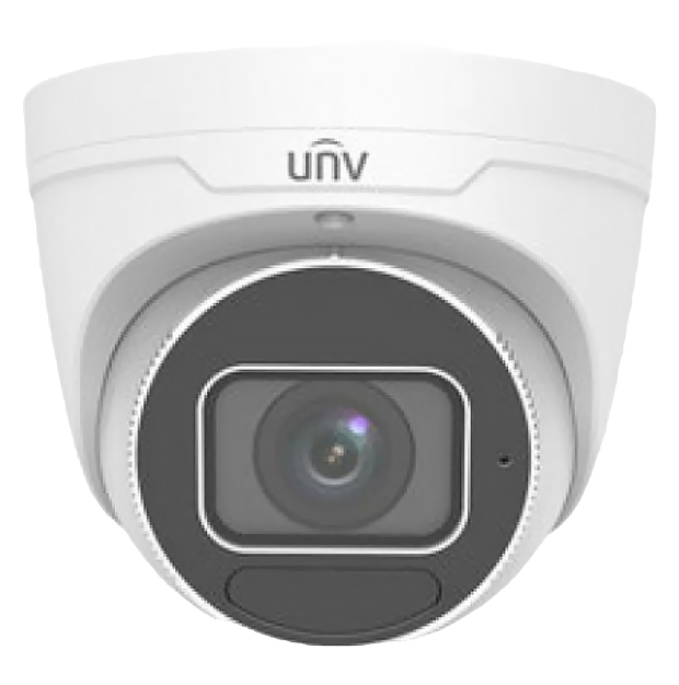 Видеокамера Uniview IP купольная антивандальная, 1/2.7