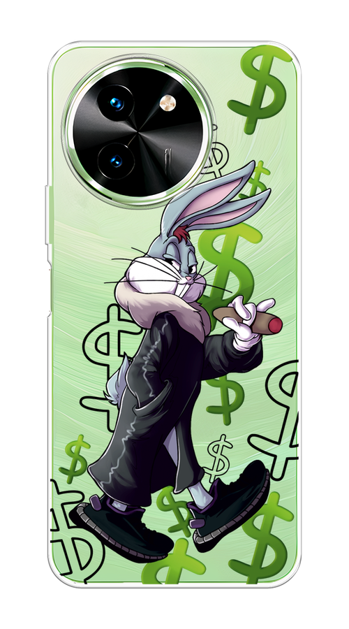 

Чехол на Vivo T3x/Y38 5G "Rich Bugs Bunny", Зеленый;черный;голубой, 2610750-1