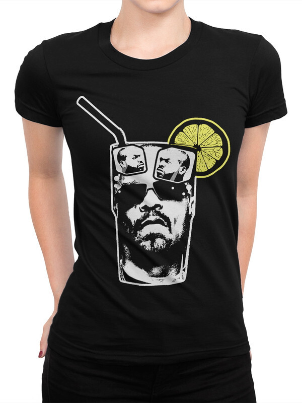 Футболка женская DreamShirts Studio Ice Cube и Ice T 607-icecube-1 черная XS