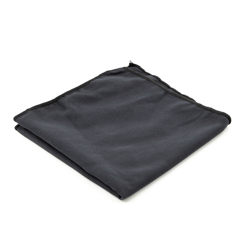 фото Черная микрофибра для протирки стекол shine systems glass towel black - 40*40 см