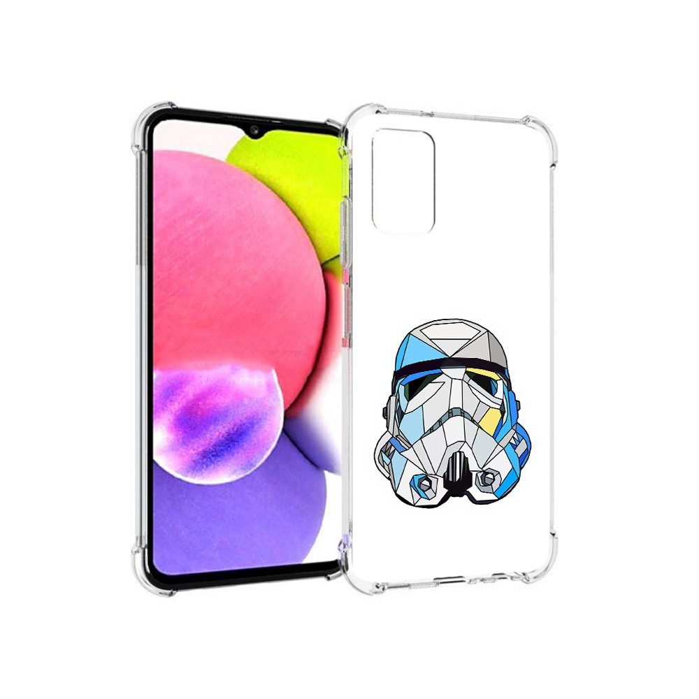 

Чехол MyPads Tocco для Samsung Galaxy A03s star wars дарт вейдер (PT162170.549.22), Прозрачный, Tocco