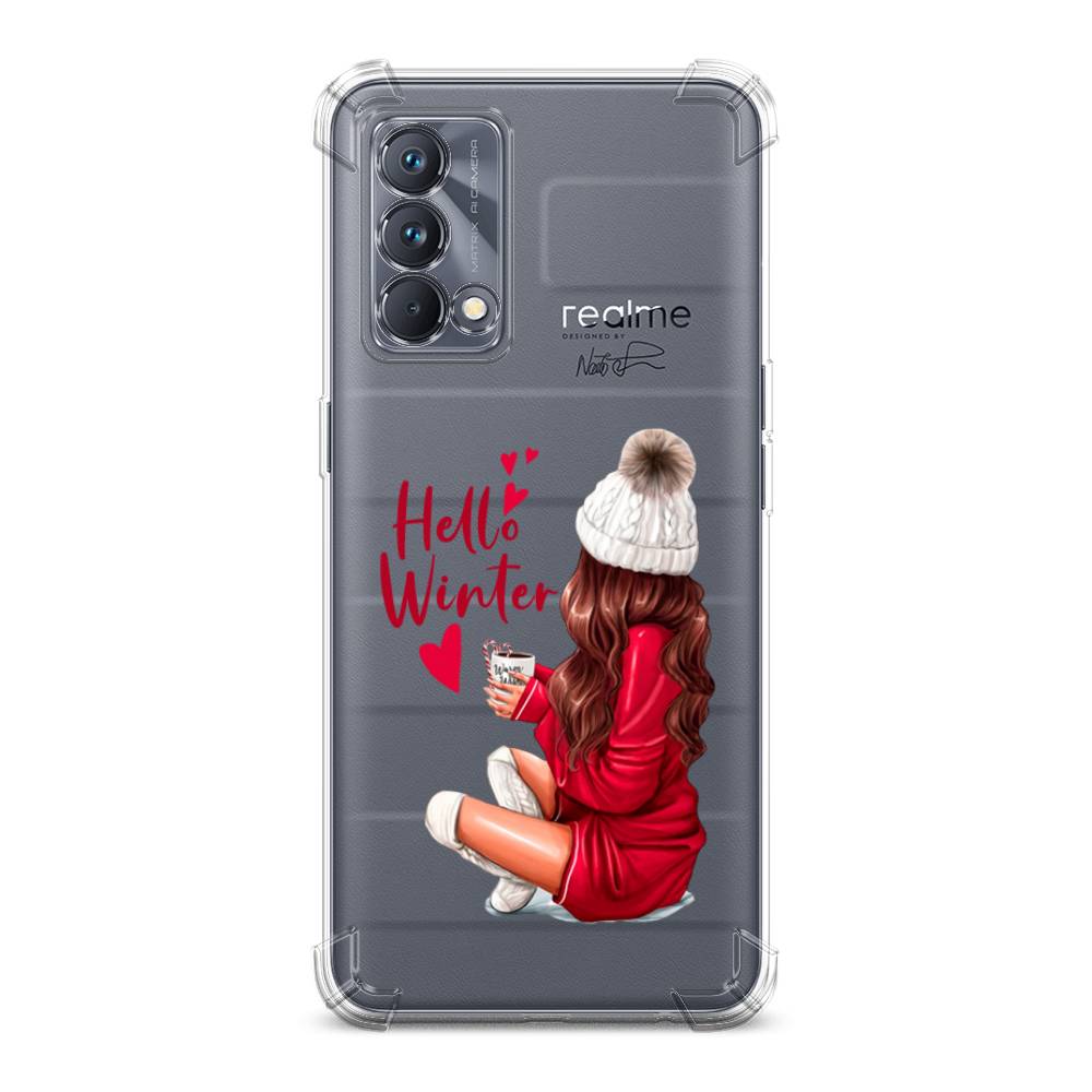 

Чехол Awog на Realme GT Master Edition "Hello winter", Красный;коричневый;белый, 2510451-1