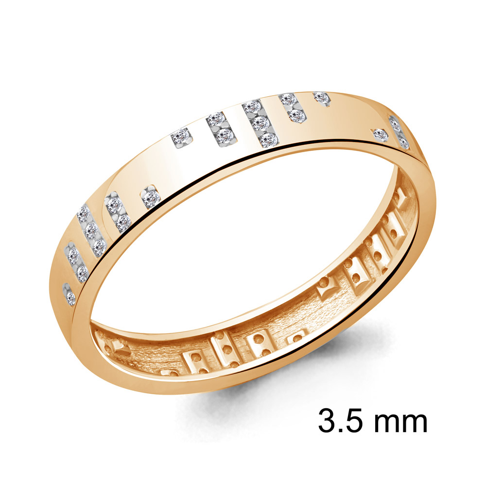 

Кольцо из серебра с фианитом Aquamarine Aquamarine 61691А_925_з р. 18,5, 61691А_925_з