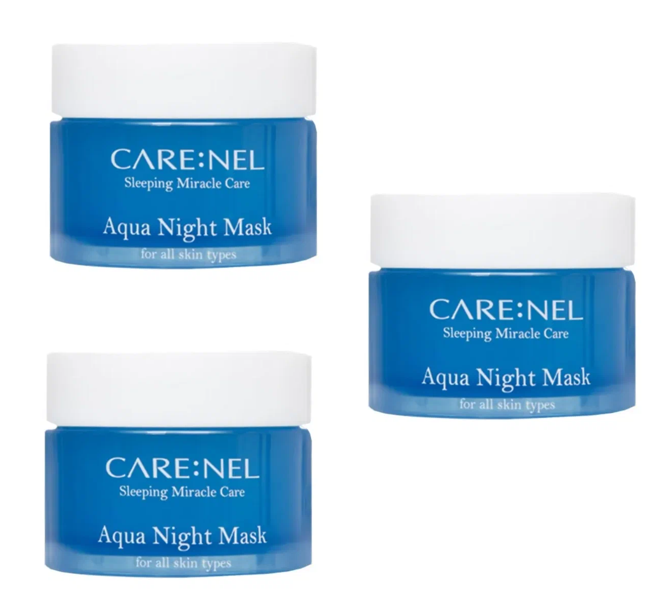 

Маска для лица Care:Nel Aqua Night Mask увлажняющая ночная 15 мл 3 шт