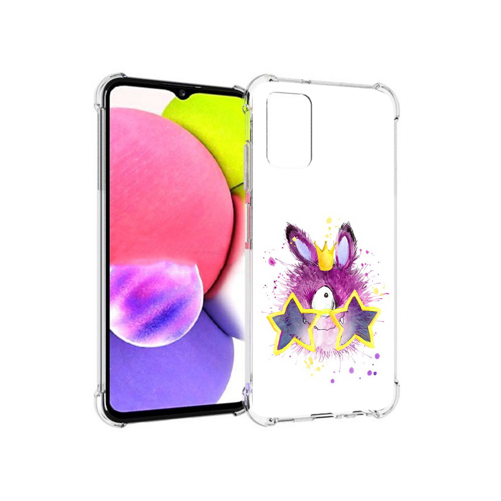 

Чехол MyPads Tocco для Samsung Galaxy A03s Шуршуля (PT162170.549.202), Прозрачный, Tocco