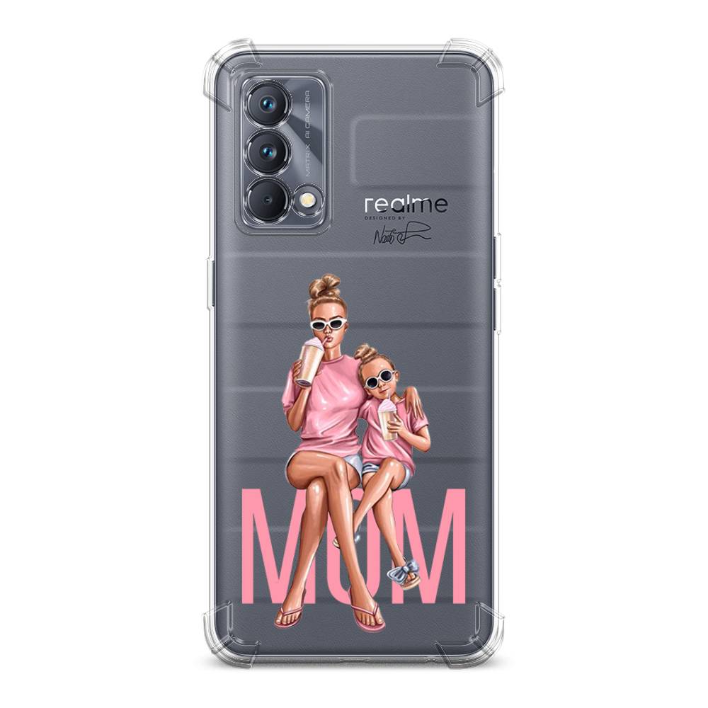 

Чехол Awog на Realme GT Master Edition "Lovely mom", Синий;бежевый;розовый, 2510451-1