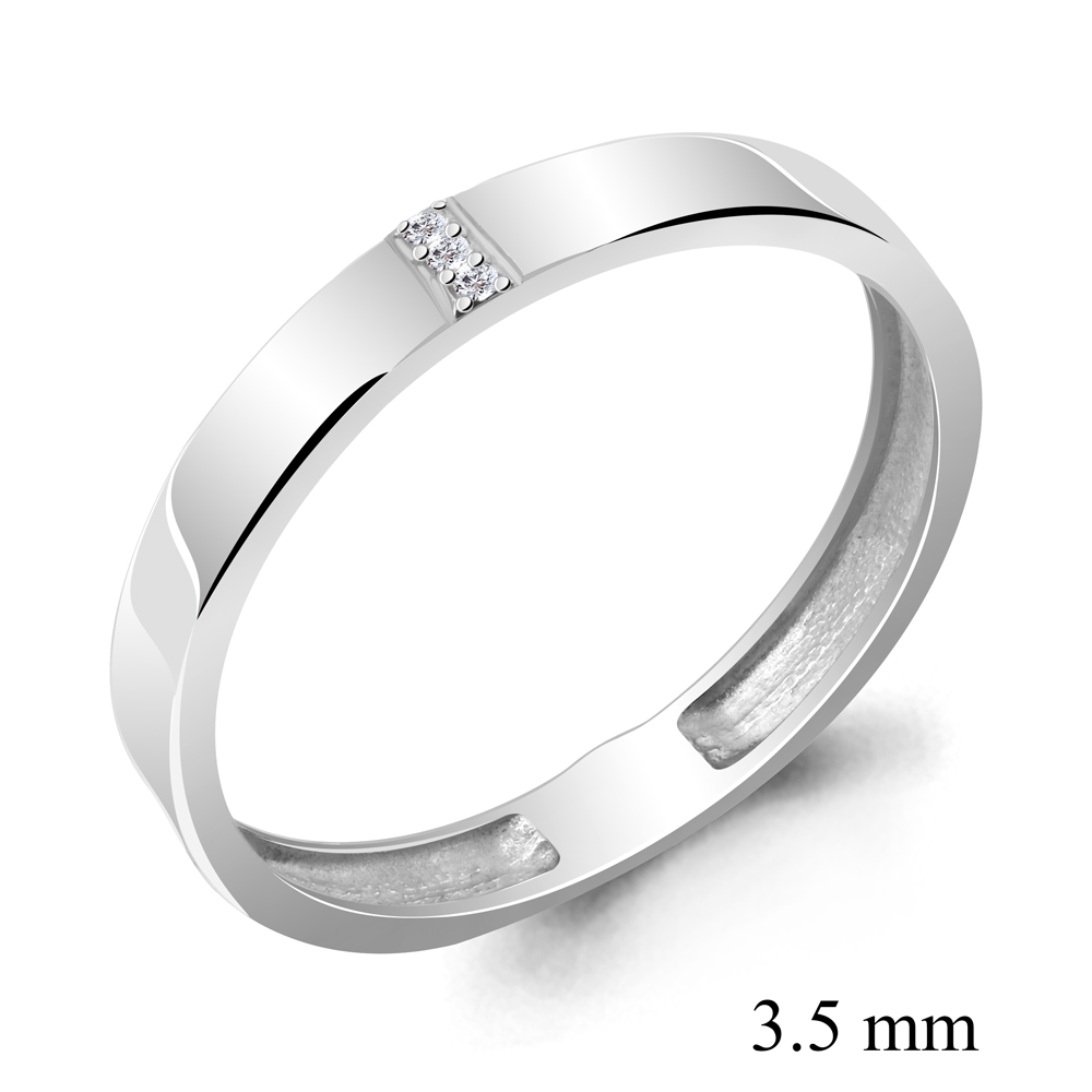 

Кольцо из серебра с фианитом Aquamarine Aquamarine 61671А_925_р р. 16,5, 61671А_925_р