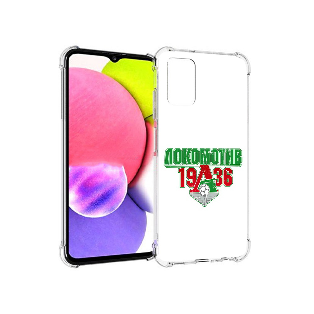 

Чехол MyPads Tocco для Samsung Galaxy A03s ФК локомотив 1936 (PT162170.549.182), Прозрачный, Tocco