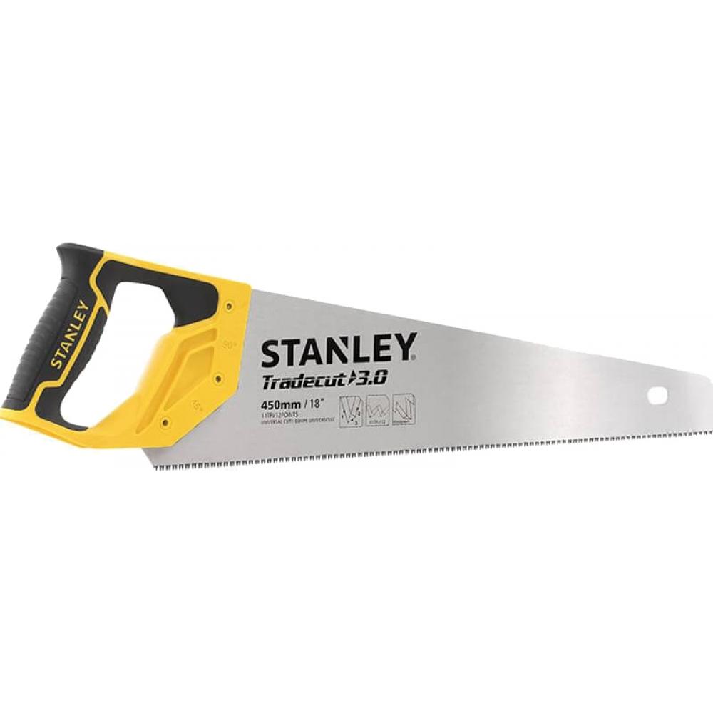 

Ножовка по дереву Tradecut с закаленным зубом STANLEY STHT20355-1, 11 х 460мм