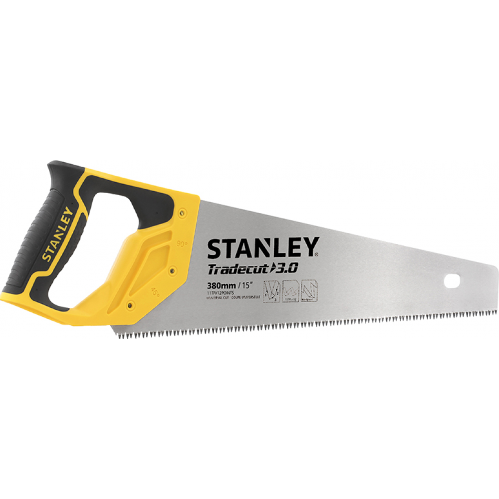 

Ножовка по дереву Tradecut с закаленным зубом STANLEY STHT20349-1, 11 х 380мм