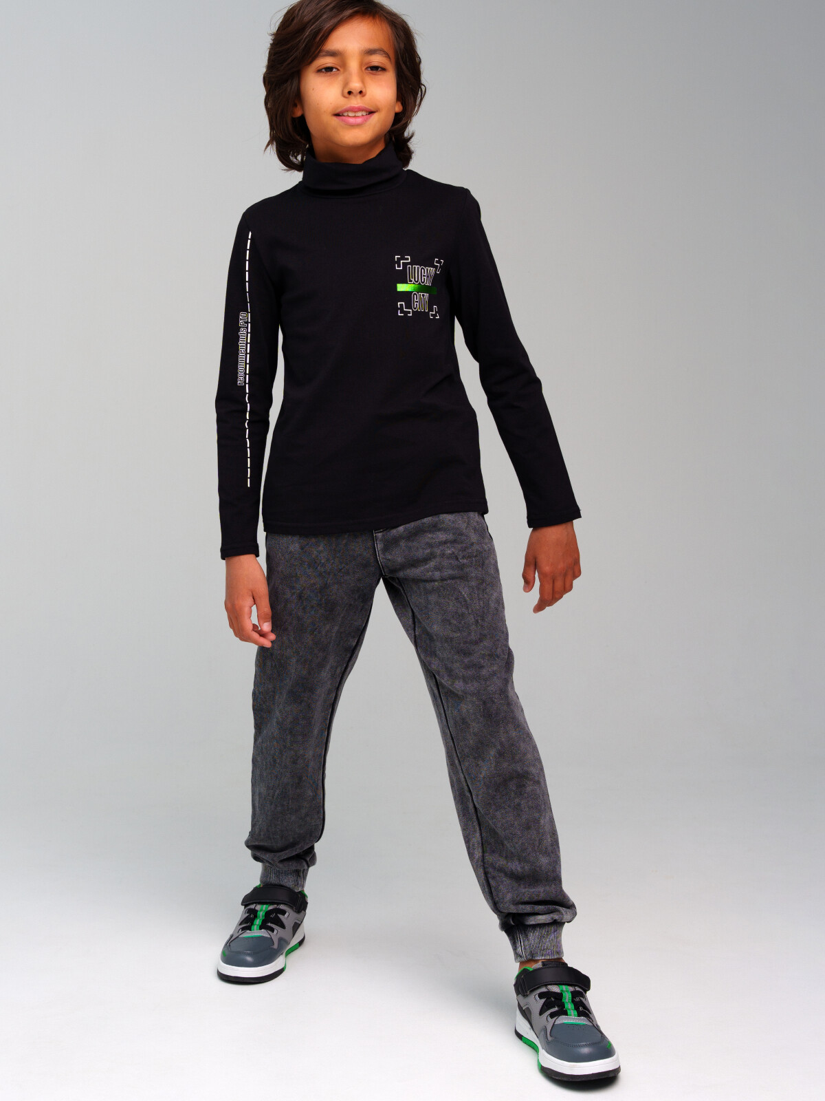 

Водолазка детская PlayToday 32411249, черный, 134, 32411249