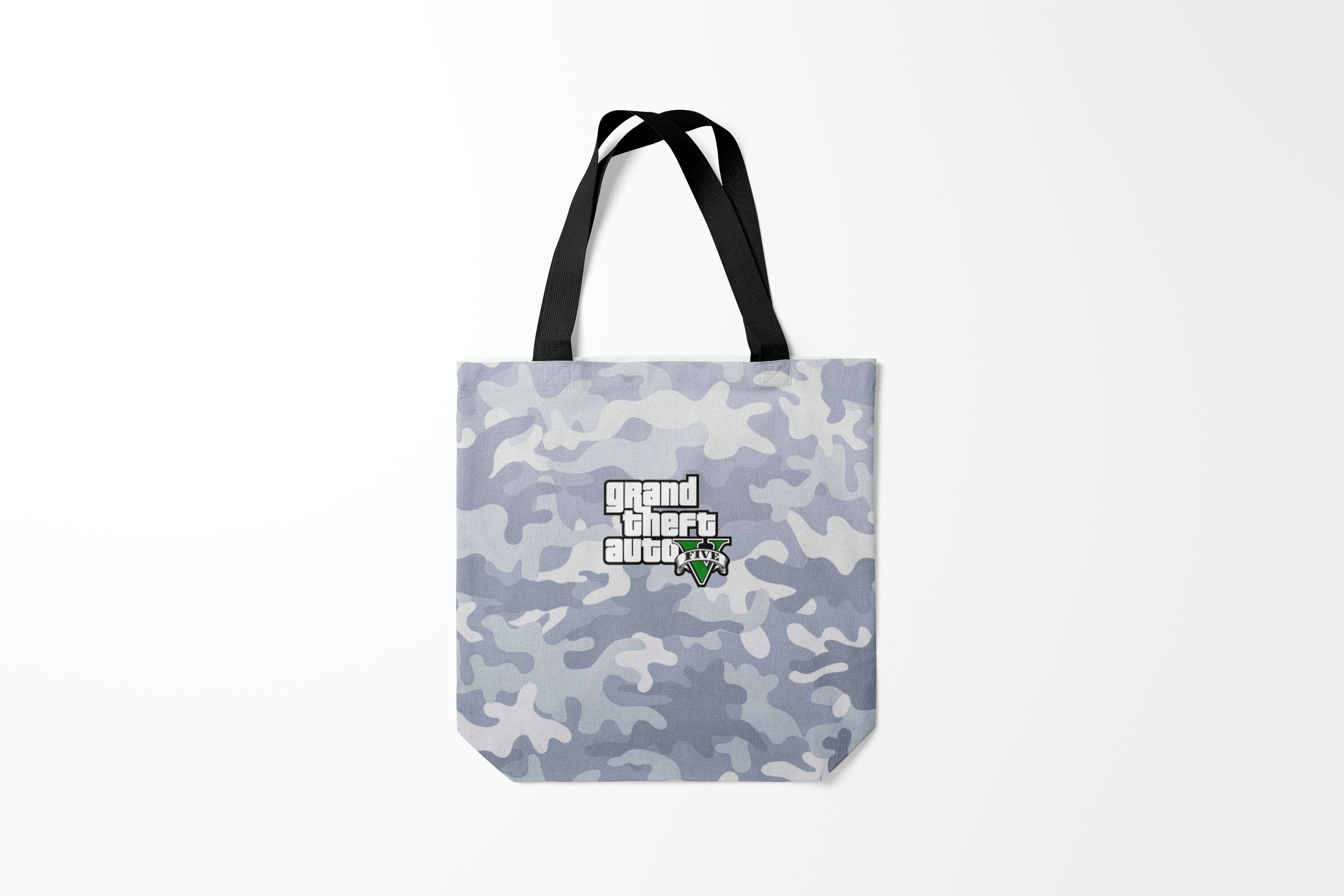 

Сумка шoппер унисекс Burnettie GTA 5, серый, GTA 5