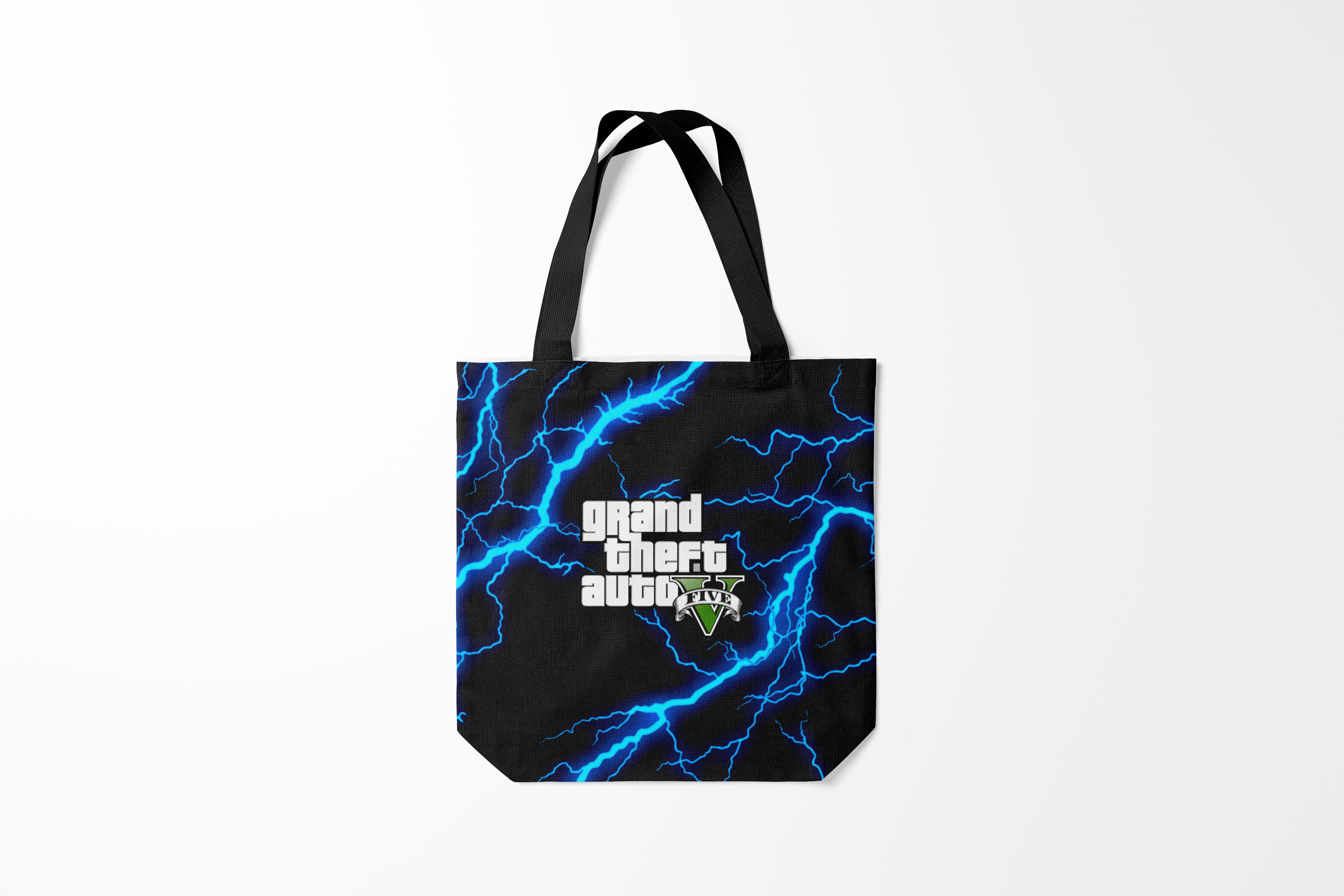 

Сумка шoппер унисекс Burnettie GTA 5, черный, GTA 5