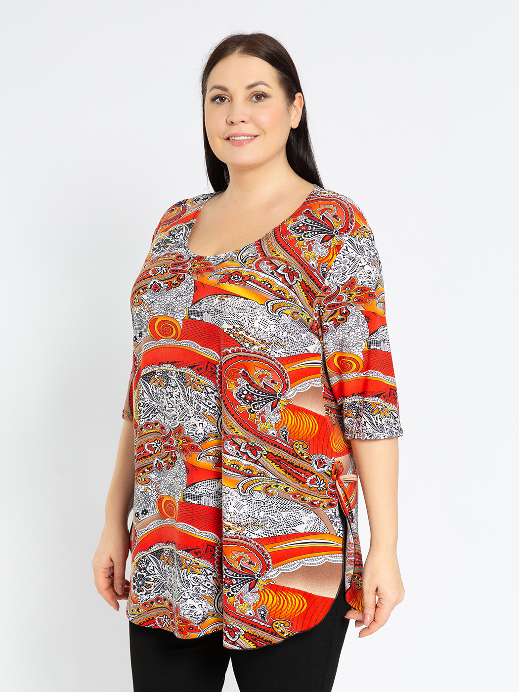

Туника женская Magic Lady cl3065 оранжевая 62 RU, Оранжевый, cl3065