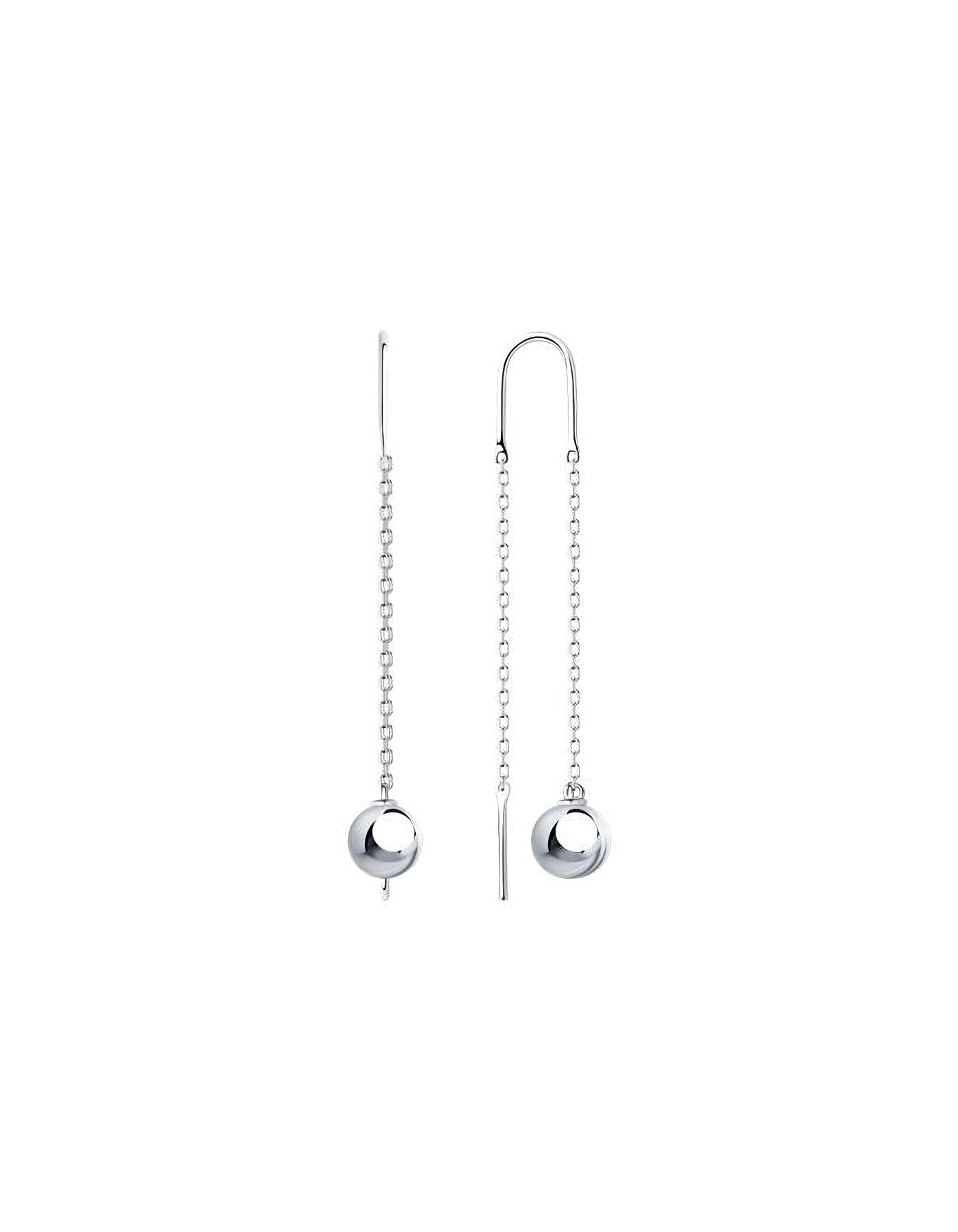 

Серьги продевки из серебра TEO MAORI 894023673, 894023673