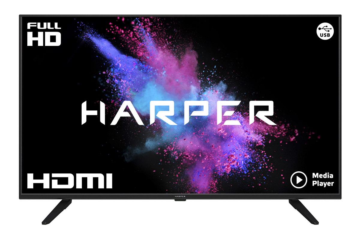 фото Led телевизор full hd harper 40f660t