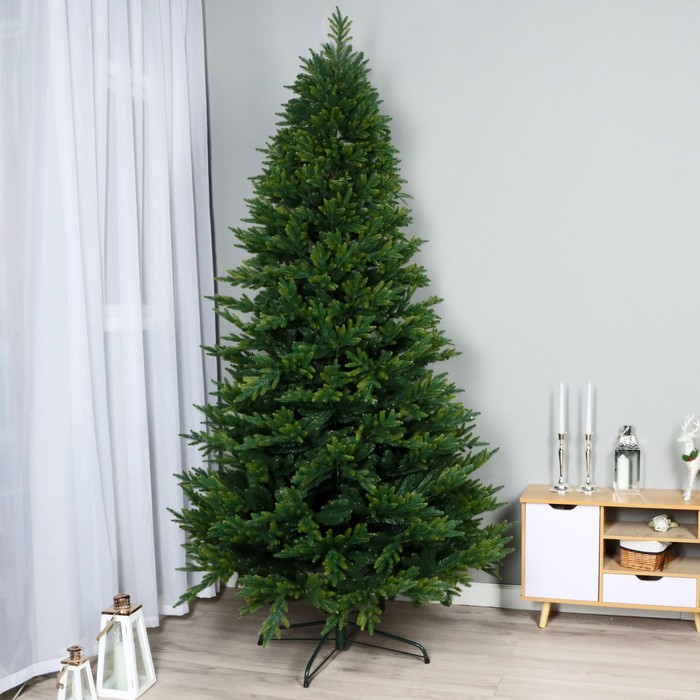 

Ель искусственная Max Christmas Итальянская зеленая 9943124 2,4м подставка металл