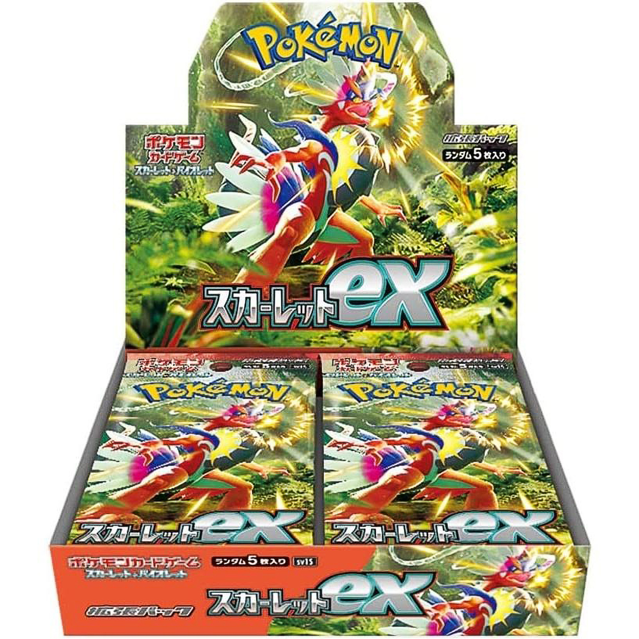 

Настольная игра Nintendo Pokemon TCG Дисплей бустеров издания Scarlet ex на японском, TCG