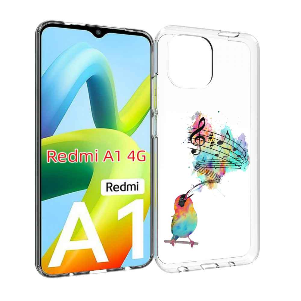 

Чехол Mypads Певчая Птичка Для Xiaomi Redmi A1, Прозрачный, Tocco